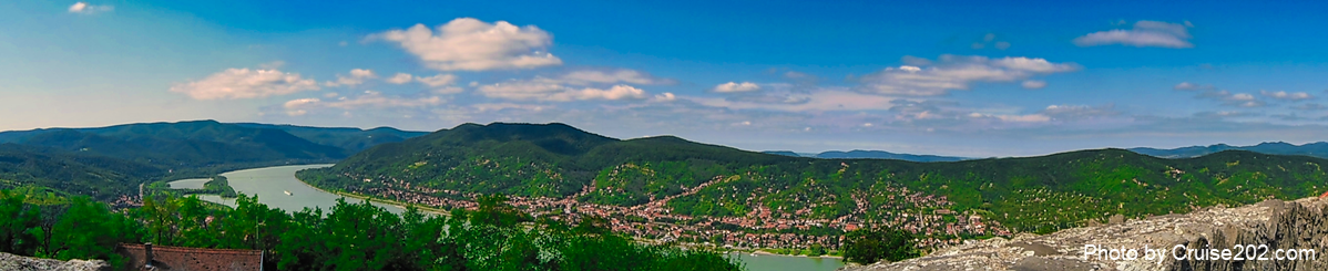 Danube from Visegrad