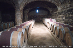 Santa Rita Winery, Santiago, Chile (March 2020)