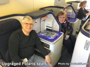 Upgraded Polaris Seats